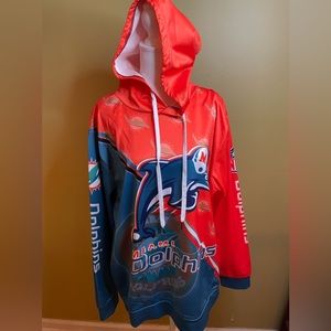 Miami Dolphin Windbreaker- 2XL “Not official “